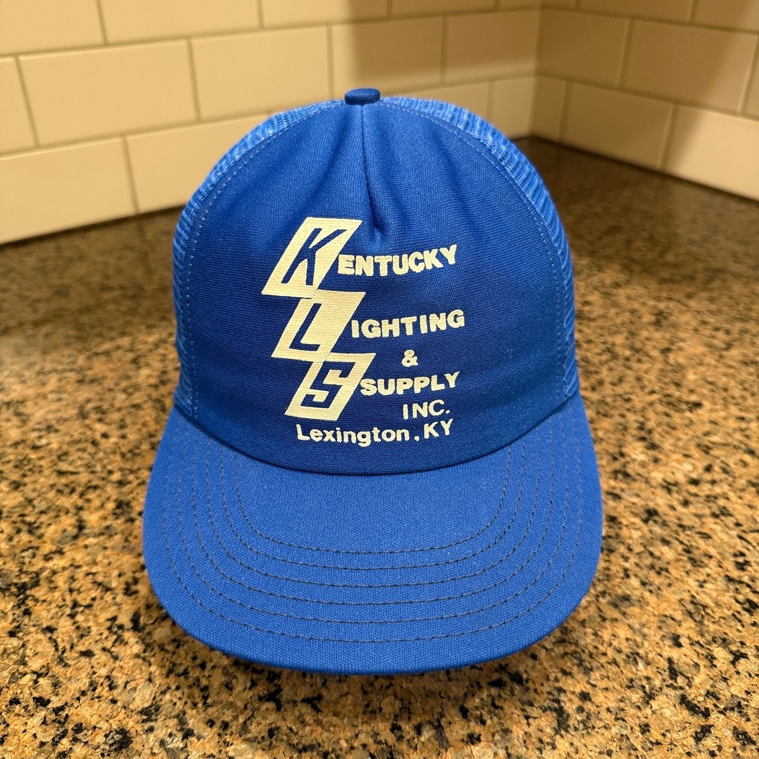 Vtg Kentucky Lighting Supply Kls Lexington Ky Trucker Hat Snapback Made In Usa